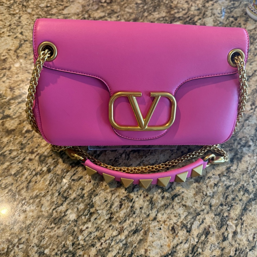 Valentino Stud Shoulder Bag
